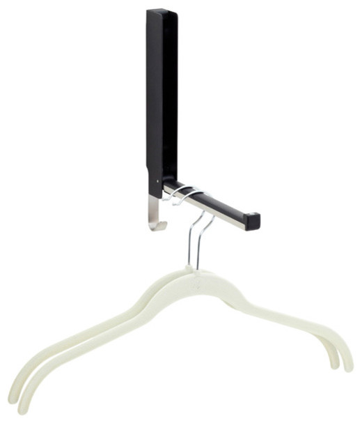 Lanca Stainless Steel Valet FlipDown Hook Modern Clothes Hangers by The Container Store