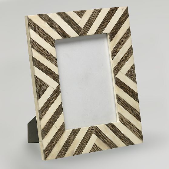 Patterned Frame Modern Picture Frames by West Elm