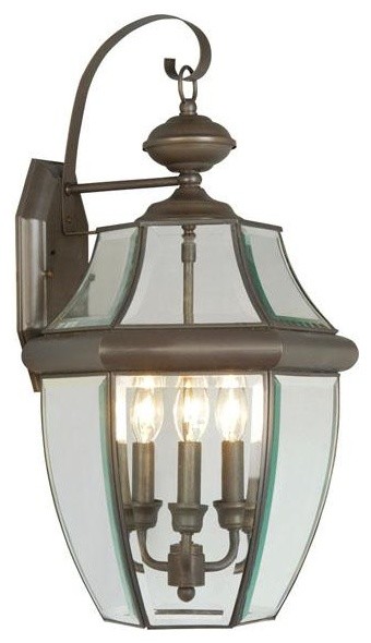 Bronze Wall Lantern - Traditional - Outdoor Wall Lights And Sconces - by We Got Lites