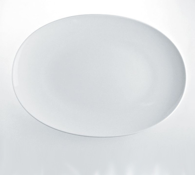 Alessi Dinnerware Mami Serving Plate Oval Modern Dinner Plates