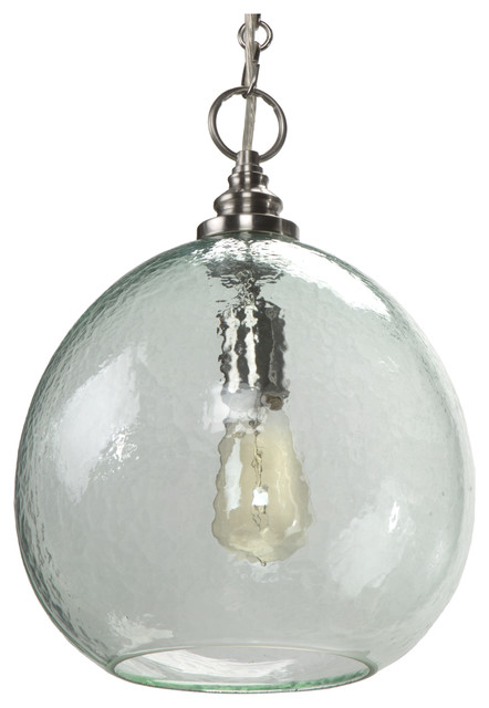 Madeira Recycled Glass Pendant Light - Beach Style - Pendant Lighting ...