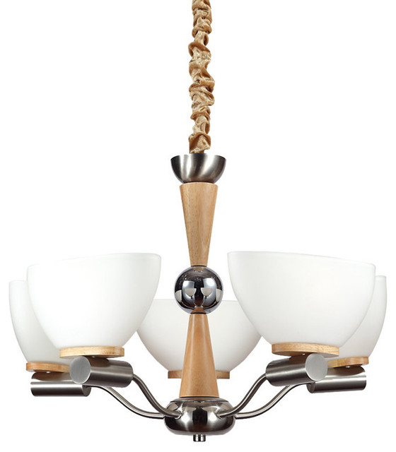 White Bowl Chandelier With Shade White Bowl Chandelier With Shade