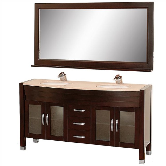 ... Vanity with Undermount Sinks traditional-bathroom-vanities-and-sink