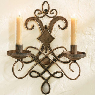 Wrought Iron Wall Sconce - Traditional - Wall Sconces - by Ballard Designs