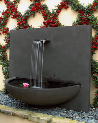 "Brisbane" Courtyard Fountain - Contemporary - Outdoor ...