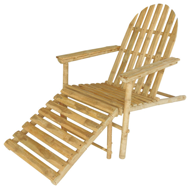 Bamboo Andorak Chair - Tropical - Adirondack Chairs - by Zero Emission