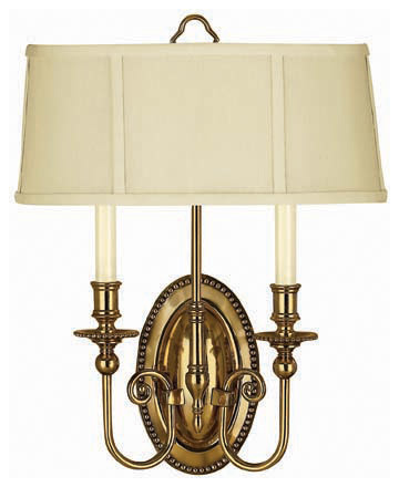 Hinkley Lighting 3610BB Cambridge Burnished Brass Wall Sconce - Traditional - Wall Sconces - by ...