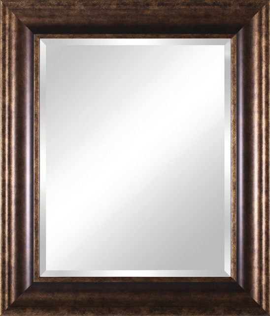 Brown Bathroom Mirror | vanity beveled mirror brown traditional bathroom Brown Bathroom Mirror | vanity beveled mirror brown traditional bathroom