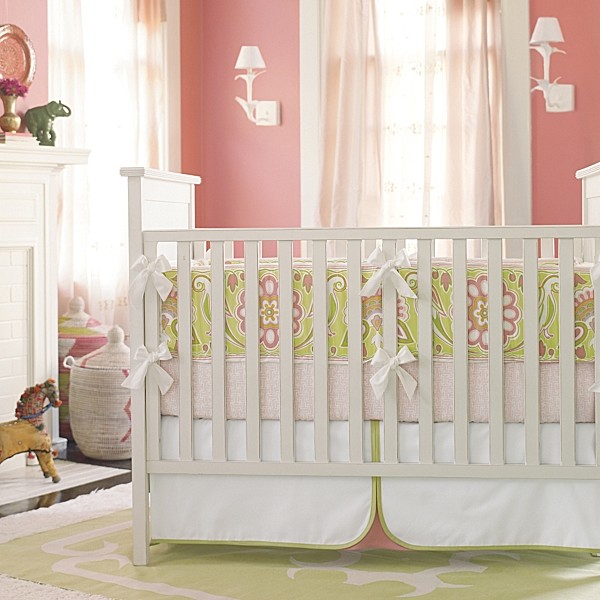 Lola Three-Piece Crib Set - Contemporary - Baby Bedding - by ...