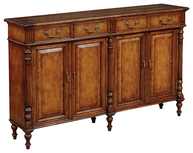 Jonathan Charles Double Narrow with Twin Cupboards 492973