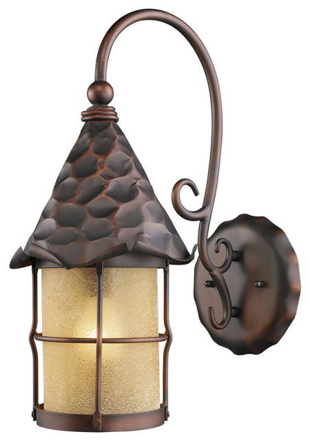 Elk Lighting Rustica Outdoor Sconce, 10