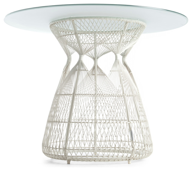 Eclectic Outdoor Boston Kenneth Cobonpue Dining Table eclectic-outdoor-dining-tables