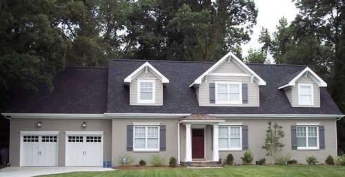 Traditional Exterior by Charlotte General Contractors Kolby Construction Company