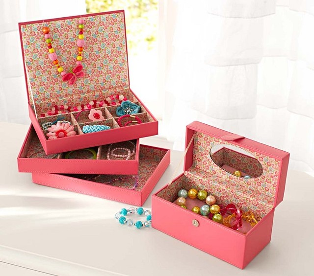 Serena Stacking Jewelry Box Collection Contemporary Kids Jewelry