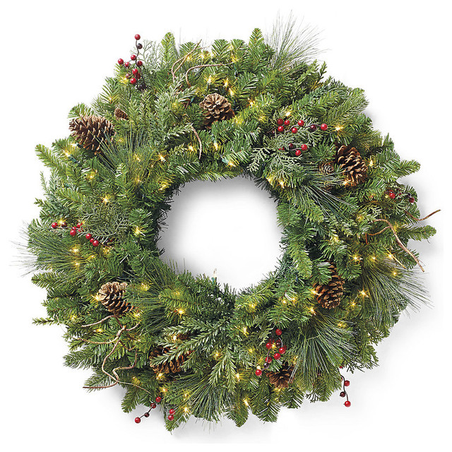 deluxe classic cordless wreath 48 quot dia contemporary deluxe classic cordless wreath 48 quot dia contemporary