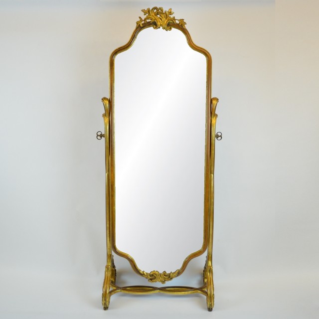 cheval mirror with gilded detailing c 1900 midcentury floor mirrors other metro by cheval mirror with gilded detailing c 1900 midcentury floor mirrors other metro by