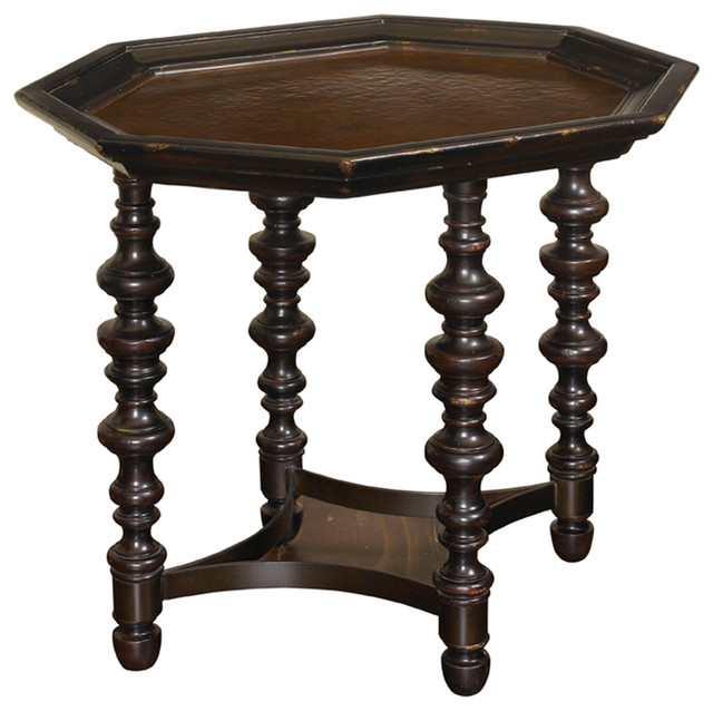 Tommy Bahama Kingstown Plantation Accent Table Tropical Side Tables