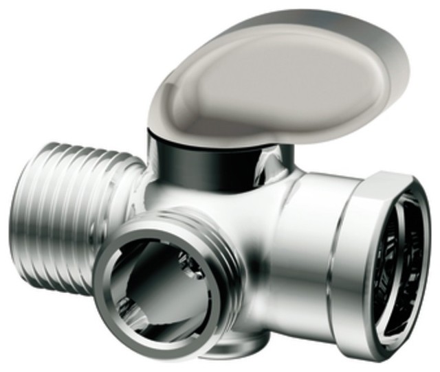 Moen A720 Shower Arm Diverter in Chrome Traditional Showerheads And