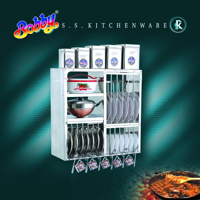 WALL MOUNTED DISH RACK24 X 246 THALIES Traditional other metro