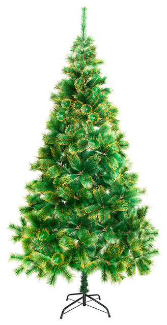aleko ct95h14 artificial christmas tree 7 8 green aleko ct95h14 artificial christmas tree 7 8 green
