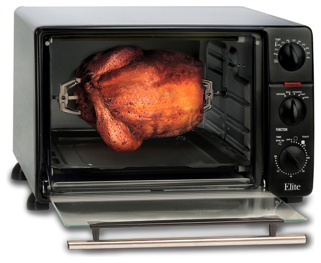 Silver Rotisserie Toaster Oven moderntoasterovens