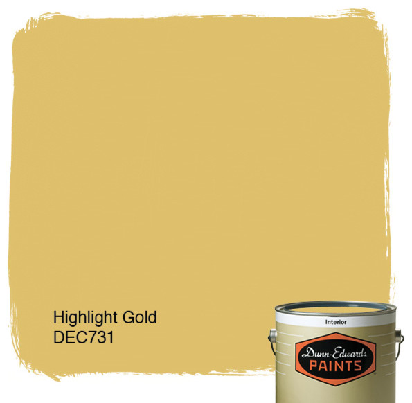 DunnEdwards Paints Highlight Gold DEC731