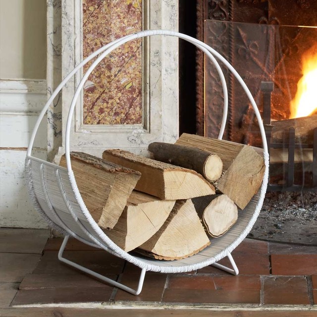 white log basket modern firewood storage log racks by graham and green white log basket modern firewood storage log racks by graham and green