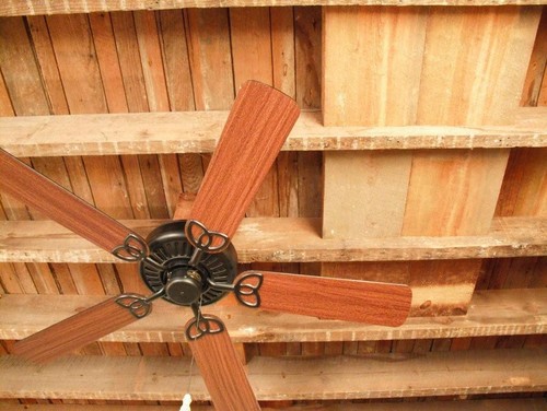 Help What To Do With 19th Century Farm House Ceiling For Now I Installed A Ceiling Fan But How Should Finish The Project Drywall Between Beams Entire Thing Paint Wood
