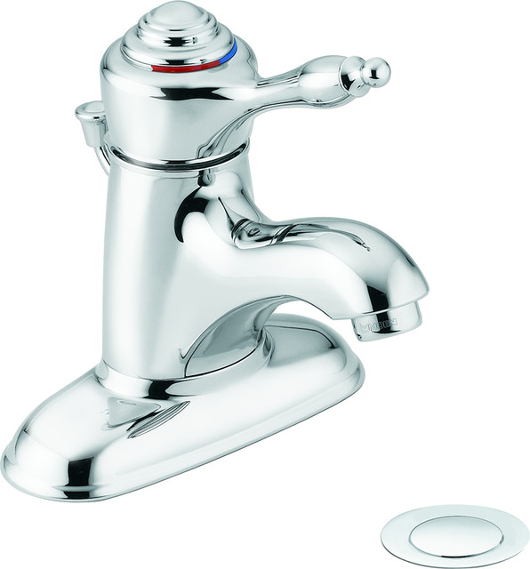 Moen L4612 Castleby Chrome Single Handle Lavatory Faucet ...