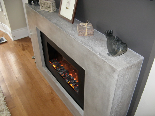 Modern electric fireplace - Modern - Living Room - toronto - by