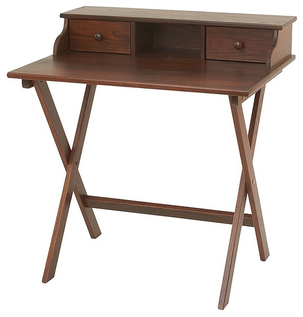 Campaign Desk by Manchester Wood Contemporary Desks And Hutches