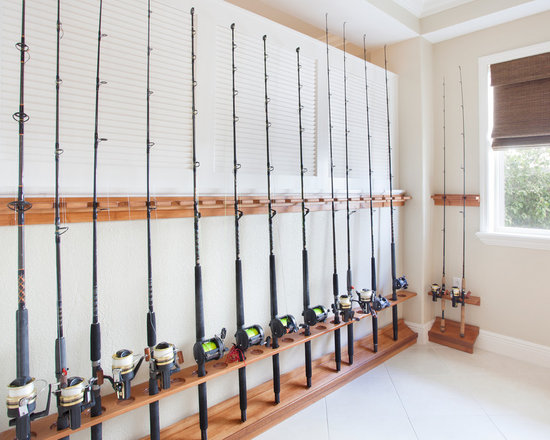 Fishing Pole Storage Home Design Ideas, Pictures, Remodel and Decor