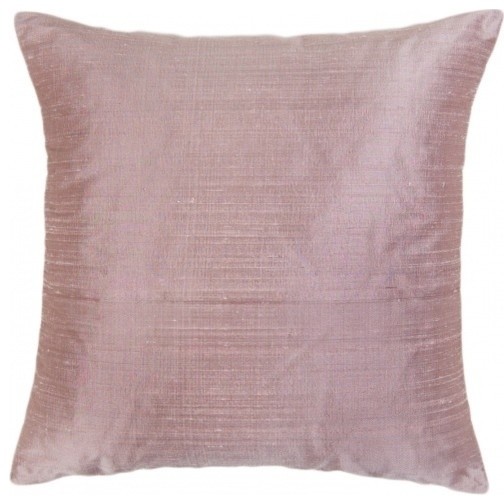 Dupioni Decorative Euro Silk Pillow, Tiramisu Brown - Modern - Decorative Pillows - by The ...