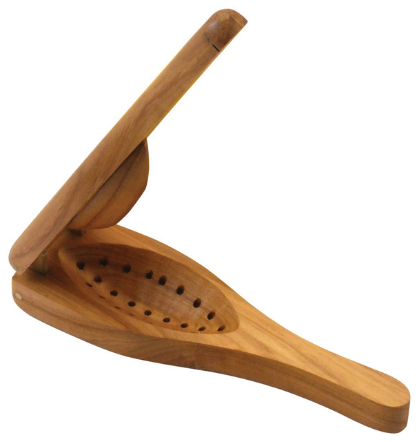 wooden lemon squeezer