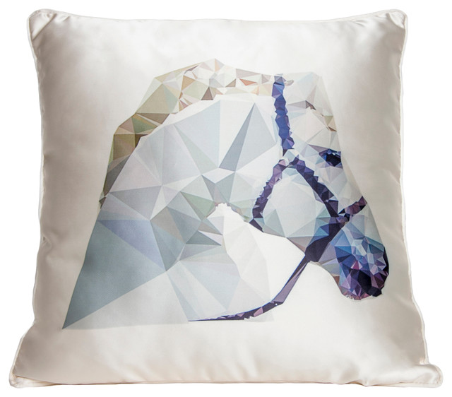 Horse Couture Throw Pillow - Eclectic - Decorative Pillows - by Interior Illusions
