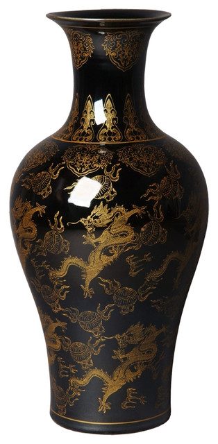 Large Asian Vase 42