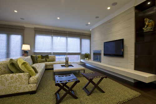 Honore-Transitional Family Room