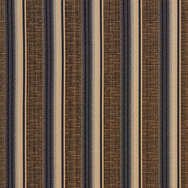 Silver Grey and Beige Striped Textured Metallic Upholstery Fabric By