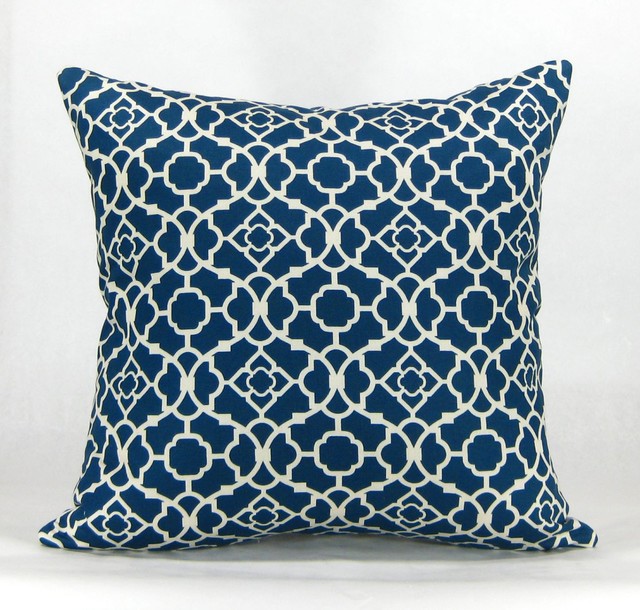 Havock Throw Pillow - Blue