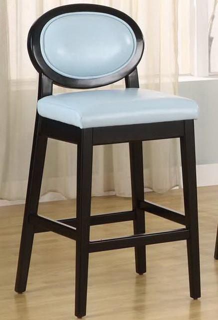 martini 30 quot stationary barstool in sky blue leather modern martini 30 quot stationary barstool in sky blue leather modern