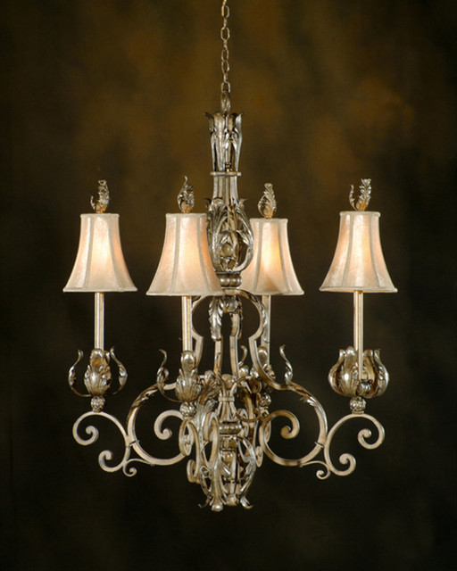 John Richard Fixed Lighting 6Light Gold Chandelier AJC8036