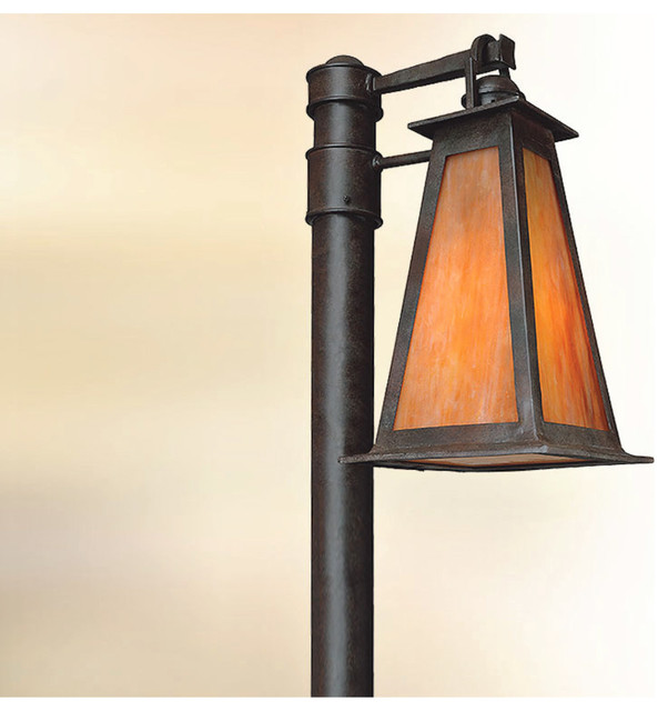Lucerne Outdoor Post Lantern - Modern - Lamp Posts - by Lightology