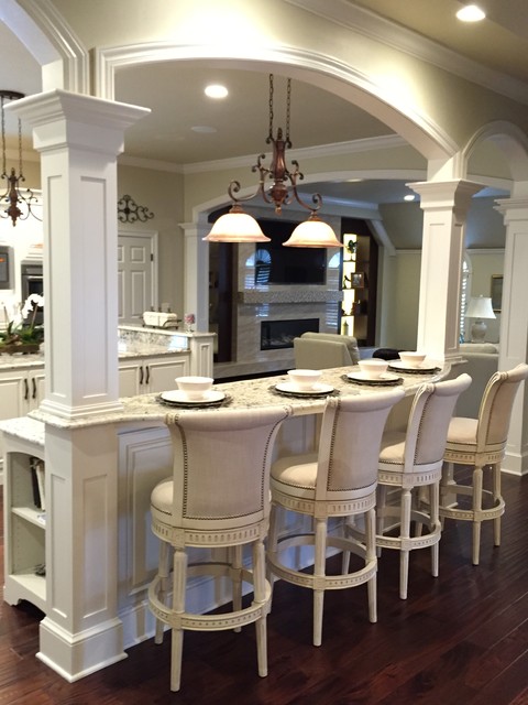 French Colonial Kitchen & Bath - Victorian - Kitchen - other metro - by