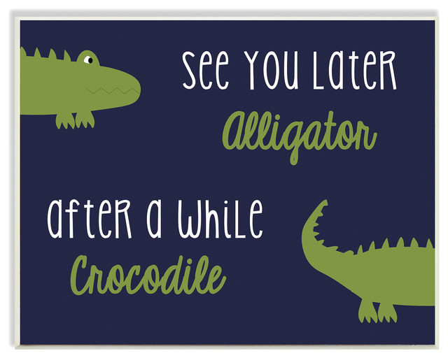 later alligator crocodile