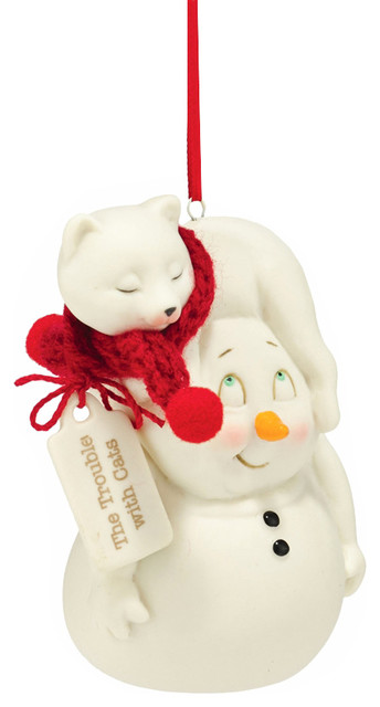 department 56 snowpinions the trouble with cats ornament department 56 snowpinions the trouble with cats ornament
