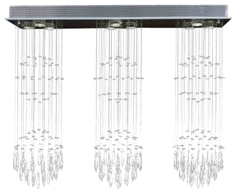 Crystal Modern Chandelier Rain Crystal Modern Chandelier Rain