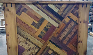 Abstract Headboard - Craftsman - Headboards - denver - by Circle Goods