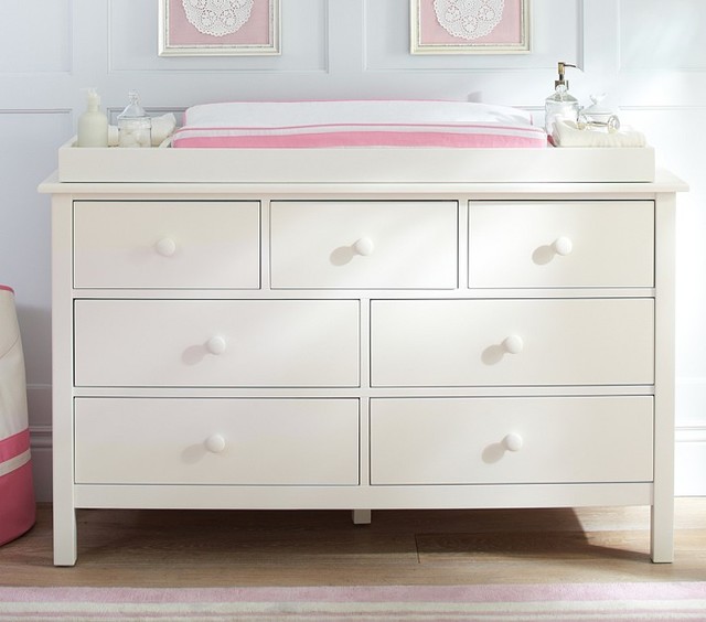 Kendall ExtraWide Dresser & Changing Table Topper Changing Tables Other by Pottery Barn Kids