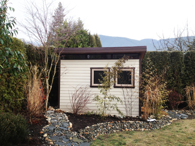 North Vancouver 8x12 Garden Shed - Contemporary - Shed - vancouver ...