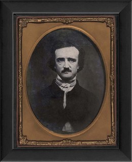Edgar Allan Poe Framed Artwork - Contemporary - Prints And Posters 